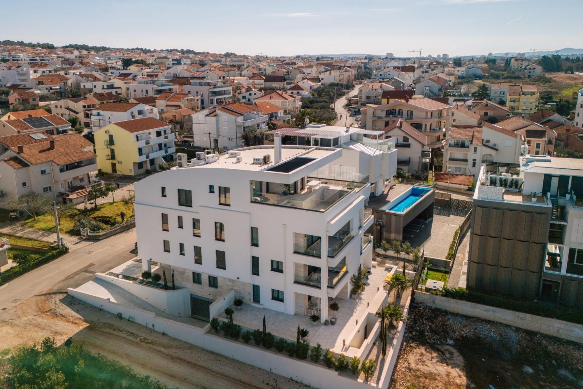 Adria Concept Suites Zadar Exteriör bild